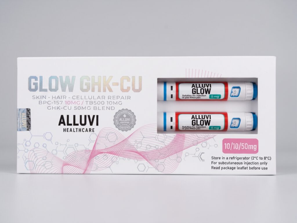 GLOW GHK-Cu (10/10/50mg Blend)